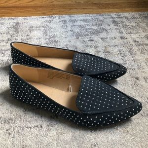Time and Tru Memory Foam Studded Loafers - NWOT